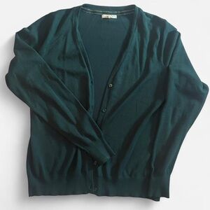 Maurices Women's Deep Green Cardigan